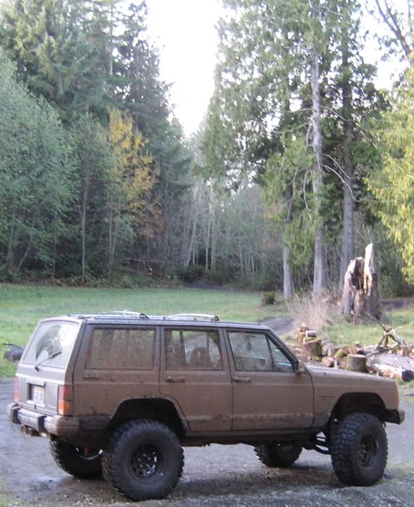 jeep cherokee mud