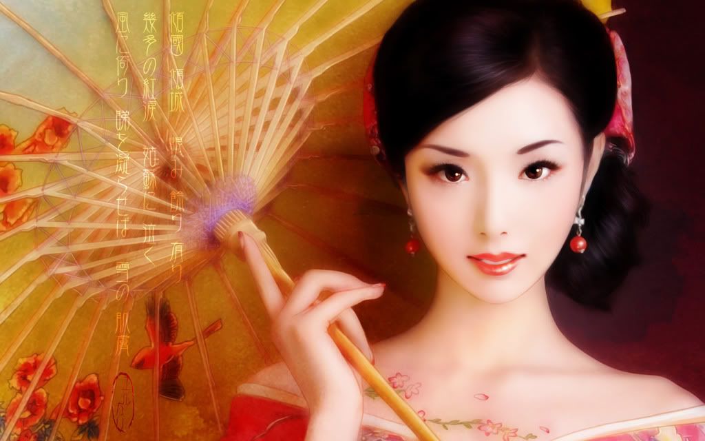 Download this Asian Beauty Wallpaper picture