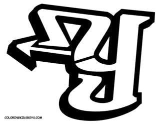 Graffiti Coloring Pages on Graffiti Letter Y Coloring Pages Bo Gif Picture By Elnenechulo30