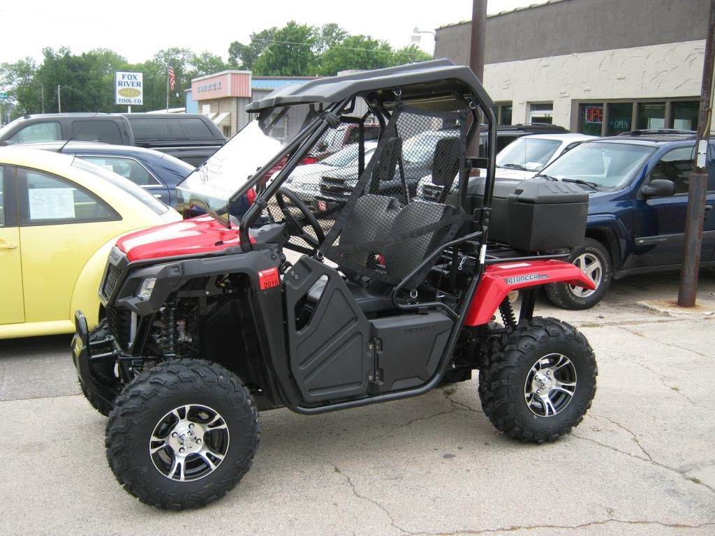New Wheels and Rubbers Pioneer 500 Honda SxS Fun
