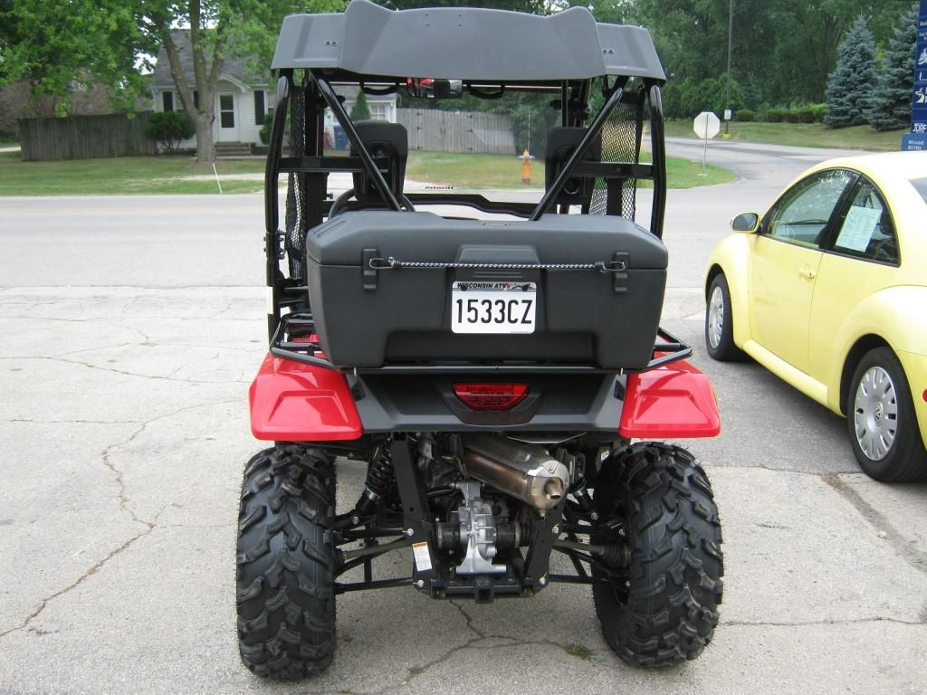 New Wheels and Rubbers Pioneer 500 Honda SxS Fun