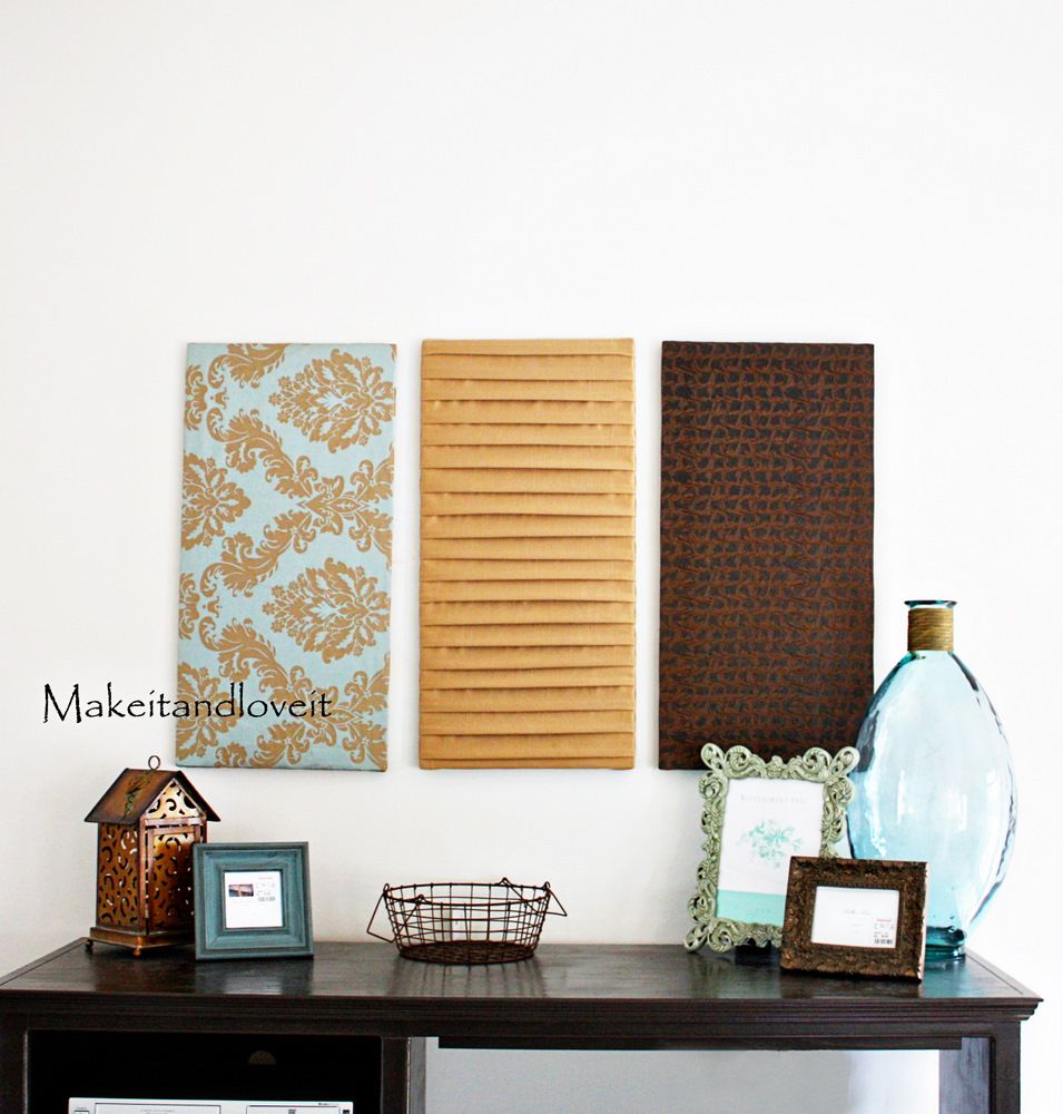 Decorate My Home, Part 9: Fabric Wall Hangings | Make It and Love It