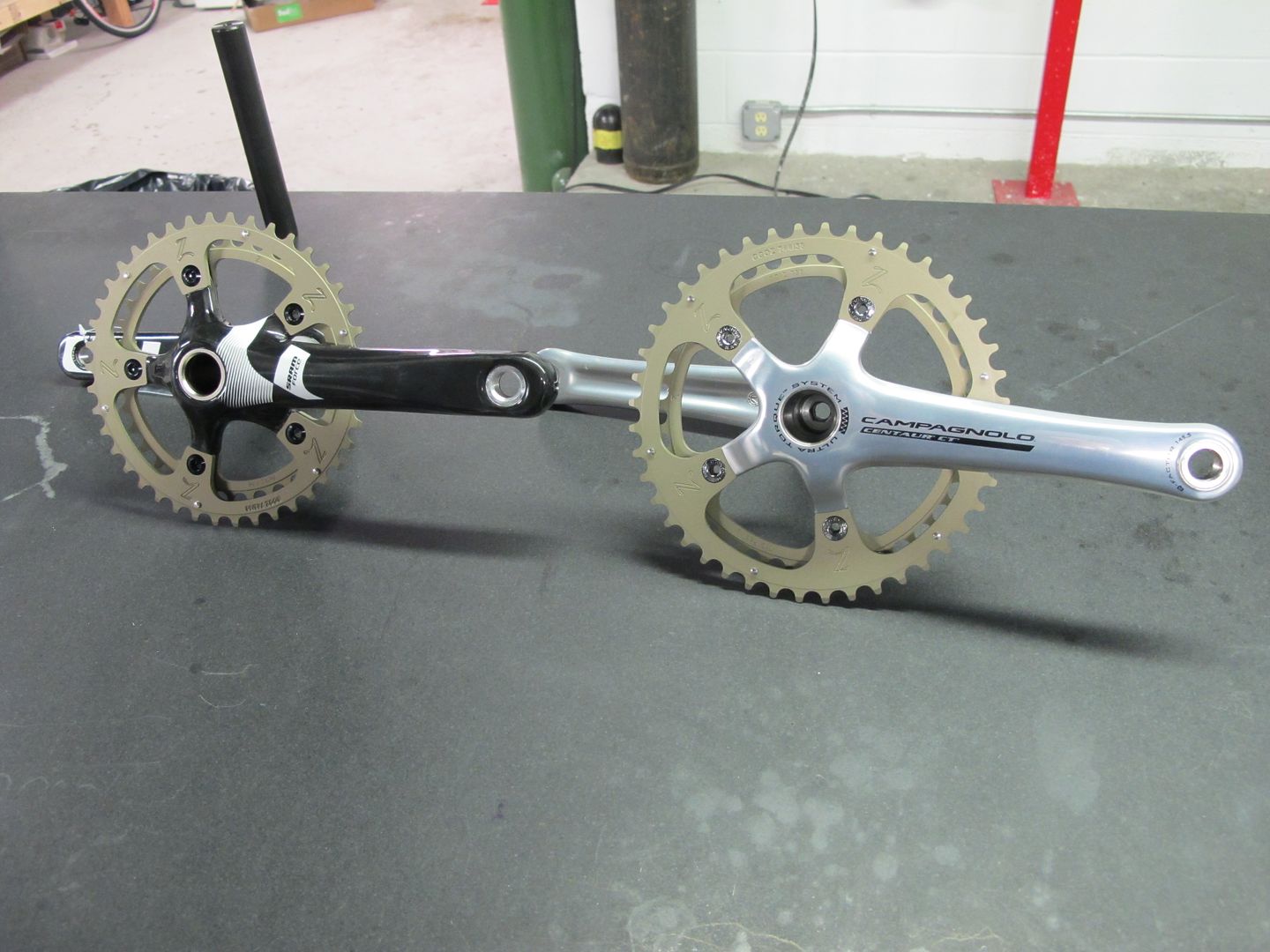 close ratio cyclocross chainrings for shimano, sram and campagnolo cranksets