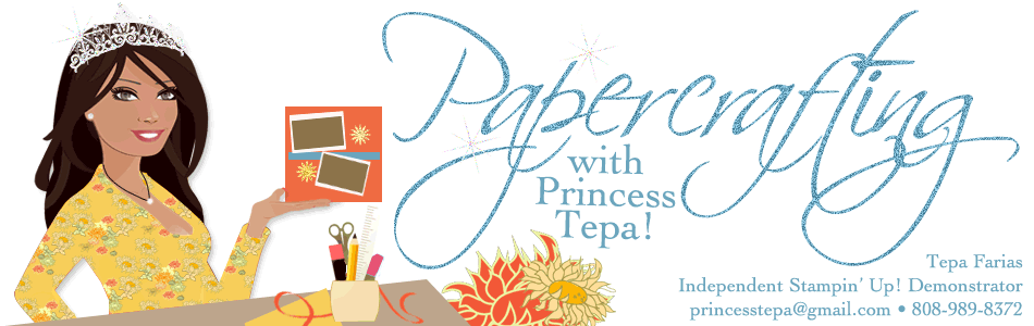 Papercrafting with princess Tepa