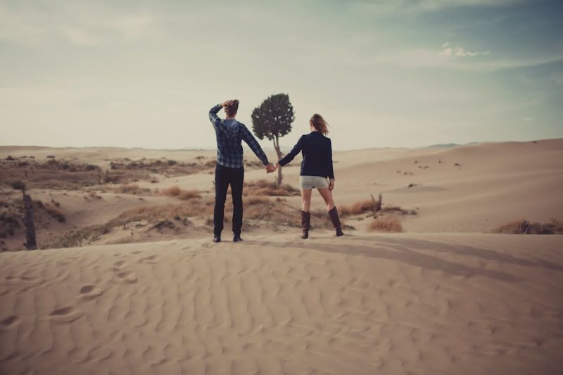 DESERT ENGAGEMENTS, DESERT LOVE, desert engagement shoot at the Utah sand dunes by wedding photographer Kayleen T.