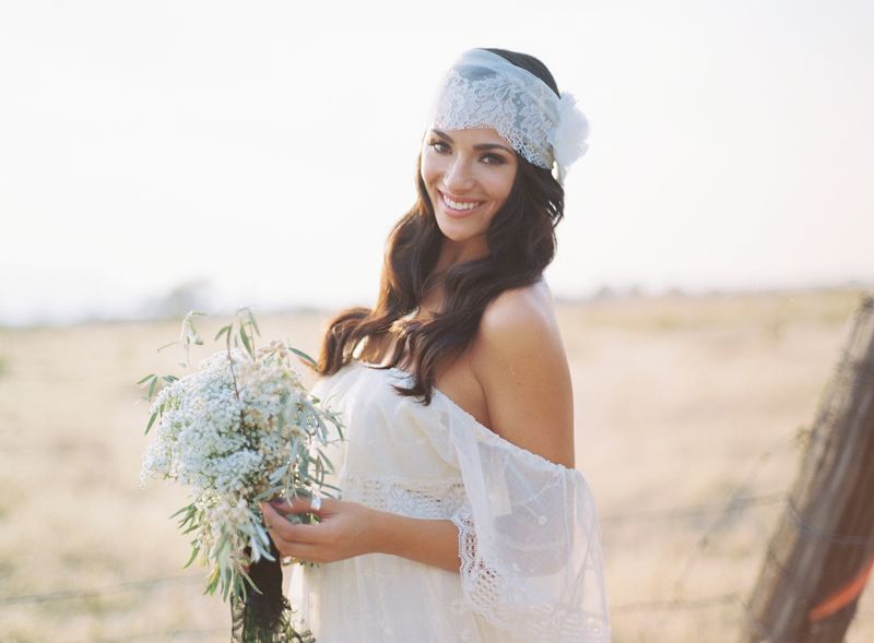 desert bohemian wedding, the gypsy bride, bohemian wedding by Kayleen T. Photography