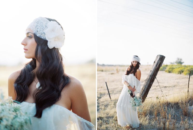 the gypsy bride, gypsy desert wedding, bohemian bride by kayleen t. photography