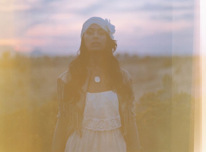 desert gypsy bride, the gypsy bride, bohemian wedding by Kayleen T. Photography