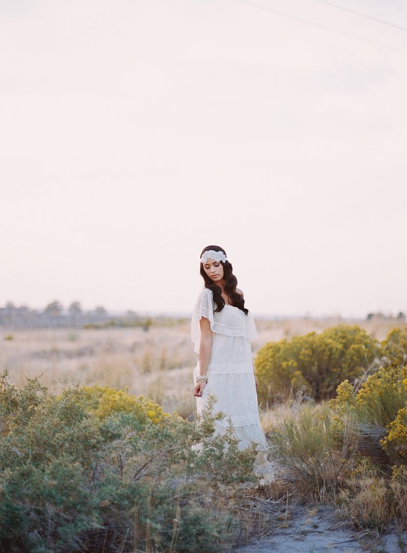 desert gypsy bride, the gypsy bride, bohemian wedding by Kayleen T. Photography