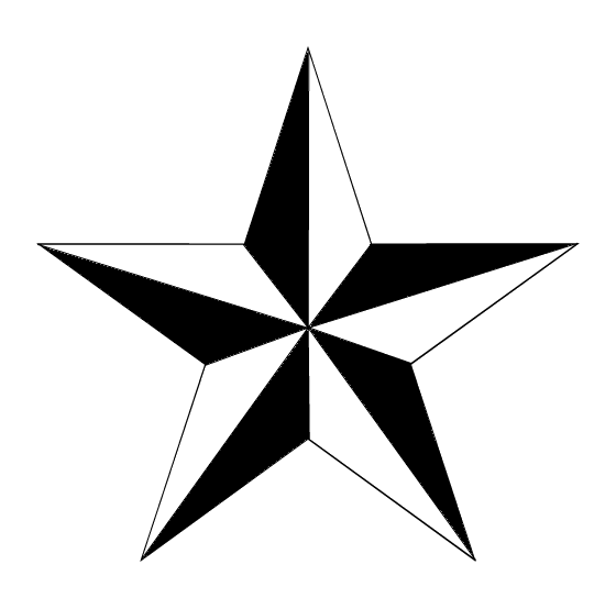 Nautical Star Tattoo Pictures. nautical-star-tattoo-zwart.gif