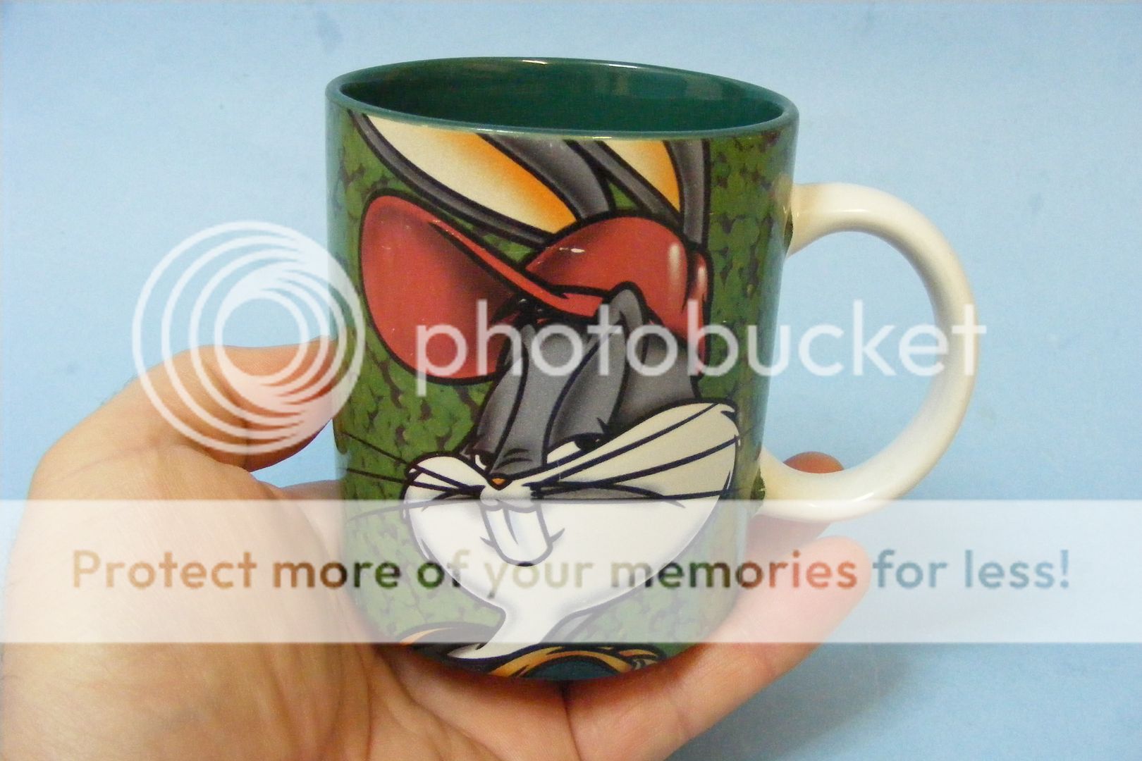 Collectable Vintage Bugs Bunny Looney Tunes Coffee Tea Ceramic Mug Cup